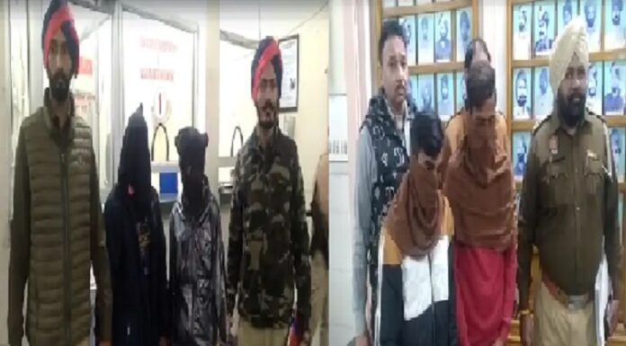 ਲੁਧਿਆਣਾ ਪੁਲਿਸ ਨੇ ਖੋਹਮਾਰ ਤੇ ਚੋਰੀਆਂ ਕਰਨ ਵਾਲੇ 4 ਮੁਲਜ਼ਮ ਕੀਤੇ ਕਾਬੂ, 90 ਮੋਬਾਇਲ ਅਤੇ ਤੇਜ਼ਧਾਰ ਹਥਿਆਰ ਬਰਾਮਦ