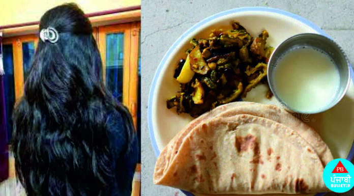 ਸ਼ਰਮਨਾਕ ! ਖਾਣੇ ‘ਚੋਂ ਵਾਲ਼ ਨਿਕਲਣ ‘ਤੇ ਪਤੀ ਨੇ ਪਤਨੀ ਨੂੰ ਕਰ ਦਿੱਤਾ ਗੰਜੀ