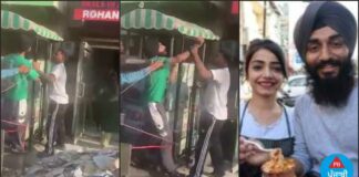 ਮਸ਼ਹੂਰ ਕੁੱਲੜ ਪੀਜ਼ਾ ਕੱਪਲ ਇੱਕ ਵਾਰ ਫਿਰ ਸੁਰਖੀਆਂ ‘ਚ, ਸਾਹਮਣੇ ਆਇਆ ਗੁਆਂਢੀ ਦੁਕਾਨਦਾਰ ਨਾਲ ਝਗੜੇ ਦਾ ਵੀਡੀਓ