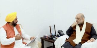 CM ਮਾਨ ਗਏ ਗ੍ਰਹਿ ਮੰਤਰੀ ਕੋਲ, ਬੇਅਦਬੀ ਦੇ ਦੋਸ਼ੀਆਂ ਨੂੰ ਸਜ਼ਾ ਦਿਵਾਉਣ ਲਈ ਕੇਂਦਰ ਤੋਂ ਮੰਗਿਆ ਦਖਲ