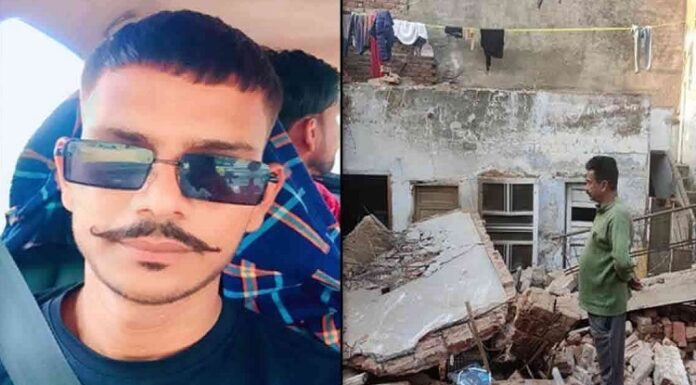 ਲੈਂਟਰ ਡਿੱਗਣ ਨਾਲ 25 ਸਾਲ ਦੇ ਨੌਜਵਾਨ ਦੀ ਮੌਤ, ਦੁਕਾਨ ‘ਤੇ ਕਰਦਾ ਸੀ ਦਿਹਾੜੀ