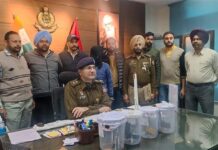 ਰੂਪਨਗਰ : ਹਥਿਆਰ ਸਪਲਾਈ ਕਰਨ ਵਾਲੇ ਗੈਂਗਸਟਰ ਪਵਿੱਤਰ ਸਿੰਘ ਦਾ ਸਾਥੀ 4 ਪਿਸਤੌਲਾਂ ਤੇ 34 ਕਾਰਤੂਸਾਂ ਸਣੇ ਗ੍ਰਿਫ਼ਤਾਰ