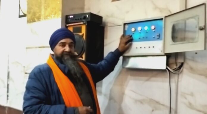 ਬੇਅਦਬੀ ਦੀਆਂ ਘਟਨਾਵਾਂ ਨੂੰ ਰੋਕਣ ਲਈ ਲਗਾਇਆ ਅਨੋਖਾ ਯੰਤਰ, ਪੂਰੀ ਦੁਨੀਆ ‘ਚ ਬਣਿਆ ਮਿਸਾਲ