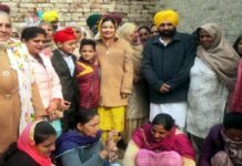 ਪਰਿਵਾਰ ਤੇ ਆਪਣੇ ਪਿੰਡ ਦੇ ਲੋਕਾਂ ਨਾਲ CM ਮਾਨ ਨੇ ਮਨਾਈ ਵਿਆਹ ਦੀ ਪਹਿਲੀ ਲੋਹੜੀ
