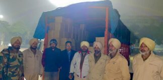 ਆਬਕਾਰੀ ਵਿਭਾਗ ਤੇ ਪੁਲਿਸ ਦੀ ਵੱਡੀ ਕਾਰਵਾਈ : 7 ਲੱਖ ਕੀਮਤ ਦੀ 300 ਪੇਟੀਆਂ ਸ਼ਰਾਬ ਕੀਤੀ ਜ਼ਬਤ