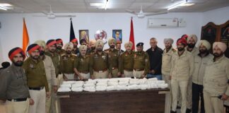 ਪੰਜਾਬ ਪੁਲਿਸ ਨੂੰ ਵੱਡੀ ਸਫਲਤਾ : ਫਾਜ਼ਿਲਕਾ ਤੋਂ 31 ਕਿਲੋ ਹੈਰੋਇਨ ਨਾਲ ਇਕ ਫੌਜੀ ਜਵਾਨ ਨੂੰ ਸਾਥੀ ਸਮੇਤ ਕੀਤਾ ਗ੍ਰਿਫਤਾਰ