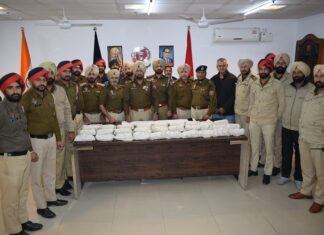 ਪੰਜਾਬ ਪੁਲਿਸ ਨੂੰ ਵੱਡੀ ਸਫਲਤਾ : ਫਾਜ਼ਿਲਕਾ ਤੋਂ 31 ਕਿਲੋ ਹੈਰੋਇਨ ਨਾਲ ਇਕ ਫੌਜੀ ਜਵਾਨ ਨੂੰ ਸਾਥੀ ਸਮੇਤ ਕੀਤਾ ਗ੍ਰਿਫਤਾਰ