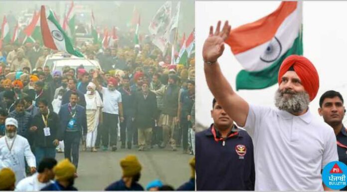 ਰਾਹੁਲ ਗਾਂਧੀ ਨੇ ਲਾਲ ਪੱਗ ਬੰਨ੍ਹ ਕੇ ਪੰਜਾਬ ‘ਚ ਸ਼ੁਰੂ ਕੀਤੀ ਭਾਰਤ ਜੋੜੋ ਯਾਤਰਾ