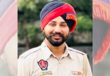 ਲੁਟੇਰਿਆਂ ਦੀ ਗੋਲੀ ਨਾਲ ਸ਼ਹੀਦ ਹੋਏ ਪੁਲਸ ਕਾਂਸਟੇਬਲ ਦੇ ਪਰਿਵਾਰ ਨੂੰ ਪੰਜਾਬ ਸਰਕਾਰ ਦੇਵੇਗੀ 1 ਕਰੋੜ