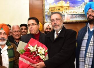 ਡਾ. ਬਲਬੀਰ ਸਿੰਘ ਨੇ ਸਿਹਤ ਤੇ ਪਰਿਵਾਰ ਭਲਾਈ, ਮੈਡੀਕਲ ਸਿੱਖਿਆ ਤੇ ਖੋਜ ਅਤੇ ਚੋਣਾਂ ਬਾਰੇ ਮੰਤਰੀ ਦਾ ਅਹੁਦਾ ਸੰਭਾਲਿਆ