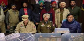 ਜਲੰਧਰ ਦੇ ਕੋਟਕ ਮਹਿੰਦਰਾ ਬੈਂਕ ‘ਚ 9 ਲੱਖ ਦੀ ਲੁੱਟ ਕਰਨ ਵਾਲੇ ਲੁਟੇਰੇ ਗ੍ਰਿਫਤਾਰ, ਅੰਮ੍ਰਿਤਸਰ ਤੋਂ ਖੋਹੀ ਕਾਰ ਵੀ ਬਰਾਮਦ