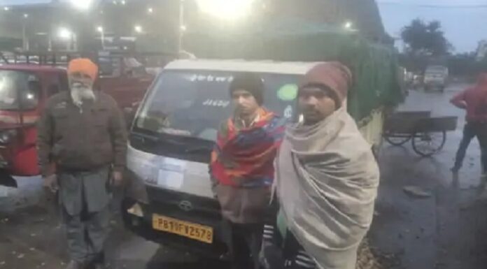 ਲੁਧਿਆਣਾ : ਪੁਲਿਸ ਦੀ ਵਰਦੀ ‘ਚ ਲੁਟੇਰਿਆਂ ਨੇ ਸਬਜ਼ੀ ਵਿਕਰੇਤਾਵਾਂ ਤੋਂ ਲੁੱਟੇ ਹਜ਼ਾਰਾਂ ਰੁਪਏ, ਥੱਪੜ ਵੀ ਮਾਰੇ