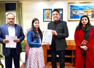 ਮੰਤਰੀ ਅਮਨ ਅਰੋੜਾ ਨੇ ਮਕਾਨ ਉਸਾਰੀ ਤੇ ਸ਼ਹਿਰੀ ਵਿਕਾਸ ਵਿਭਾਗ ‘ਚ 19 ਜੂਨੀਅਰ ਇੰਜੀਨੀਅਰਾਂ ਨੂੰ ਨਿਯੁਕਤੀ ਪੱਤਰ ਸੌਂਪੇ