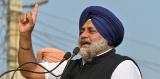 ਪੰਜਾਬ ਦੇ ਪਾਣੀਆਂ ਨੂੰ ਲੁੱਟਣ ਦੀ ਘੜੀ ਜਾ ਰਹੀ ਹੈ ਸਾਜ਼ਿਸ਼ : ਸੁਖਬੀਰ ਬਾਦਲ