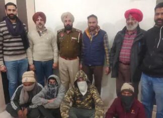 ਤਰਨਤਾਰਨ RPG ਅਟੈਕ ਦੇ 4 ਮੁਲਜ਼ਮ ਗ੍ਰਿਫਤਾਰ, ਹਥਿਆਰ ਵੀ ਬਰਾਮਦ