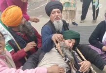 ਲਤੀਫਪੁਰਾ ‘ਚ ਮਕਾਨਾਂ ਨੂੰ ਢਾਹੁਣ ਦੇ ਵਿਰੋਧ ‘ਚ ਰਾਜਪਾਲ ਨੂੰ ਮਿਲਣ ਜਾਂਦੇ ਕਿਸਾਨਾਂ ਤੇ ਪੁਲਿਸ ਵਿਚਾਲੇ ਝੜਪ, ਇਕ ਕਿਸਾਨ ਬੇਹੋਸ਼