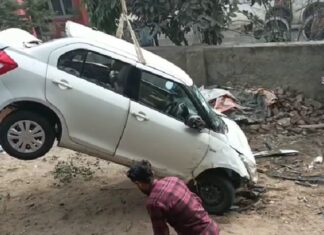 ਅੰਮ੍ਰਿਤਸਰ ‘ਚ ਫਲਾਈਓਵਰ ਤੋਂ ਹੇਠਾਂ ਡਿੱਗੀ ਕਾਰ, 3 ਜ਼ਖਮੀ