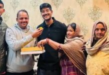 ਨੌਜਵਾਨ ਨੇ ਹਰਿਆਣਾ ਸਿਵਲ ਸੇਵਾਵਾਂ ‘ਚ ਕੀਤਾ ਟਾਪ, ਪਰਿਵਾਰ ਨੂੰ ਵਧਾਈਆਂ ਦੇਣ ਵਾਲਿਆਂ ਦਾ ਲੱਗਾ ਤਾਂਤਾ