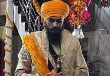 ਵਿਆਹ ਮਗਰੋਂ ਅੰਮ੍ਰਿਤਪਾਲ ਦਾ ਪਹਿਲਾ ਬਿਆਨ, ਕਿਹਾ- ਮੇਰਾ ਵਿਆਹ Reverse migration ਦਾ ਸੁਨੇਹਾ, ਮੈਂ ਤੇ ਮੇਰੀ ਸਿੰਘਣੀ ਪੰਜਾਬ ‘ਚ ਹੀ ਰਹਾਂਗੇ