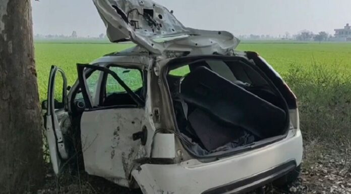 ਇੱਕੋ ਪਿੰਡ ਦੇ 5 ਨੌਜਵਾਨਾਂ ਨਾਲ ਭਿਆਨਕ ਹਾਦਸਾ, ਦੋ ਪਰਿਵਾਰਾਂ ਦੇ ਇੱਕਲੌਤੇ ਪੁੱਤਾਂ ਦੀ ਮੌਕੇ ‘ਤੇ ਮੌਤ, 3 ਸੀਰੀਅਸ