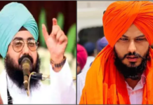 ਢੱਡਰੀਆਂਵਾਲੇ ਦਾ ਅੰਮ੍ਰਿਤਪਾਲ ਸਿੰਘ ‘ਤੇ ਤਿੱਖਾ ਤੰਜ, ਕਿਹਾ – ਜਿਹੜਾ ਵਿਅਕਤੀ ਪਤਨੀ ਦੀ ਫੋਟੋ ਦੇਣ ਤੋਂ ਡਰਦਾ ਹੋਵੇ, ਉਹ ਕੌਮ ਲਈ ਜਾਨ ਕੀ ਦੇਵੇਗਾ