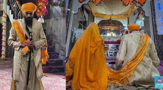 ਅੰਮ੍ਰਿ੍ਤਪਾਲ ਸਿੰਘ ਦਾ ਵਿਆਹ ਮੁਕੰਮਲ, ਦੇਖੋ ਵਿਆਹ ਦੀਆਂ ਪਹਿਲੀਆਂ ਤਸਵੀਰਾਂ