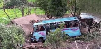 ਸ਼ਿਵਰਾਤਰੀ ‘ਤੇ ਭੋਲੇਨਾਥ ਦੇ ਦਰਸ਼ਨਾਂ ਲਈ ਜਾਂਦੀ ਬੱਸ ਖੱਡ ‘ਚ ਡਿੱਗੀ, 2 ਦੀ ਮੌਤ, 19 ਸ਼ਰਧਾਲੂ ਜ਼ਖਮੀ