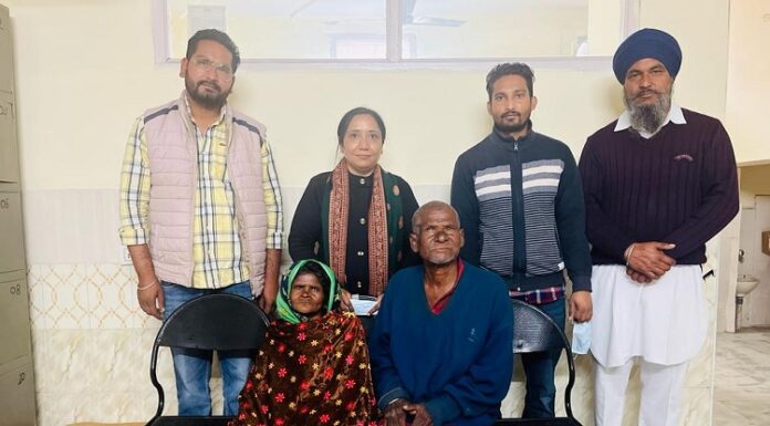 ਮੰਤਰੀ ਡਾ. ਬਲਜੀਤ ਕੌਰ ਨੇ 2 ਨੇਤਰਹੀਣ ਜੋੜੇ ਦੀਆਂ ਅੱਖਾਂ ਦਾ ਕੀਤਾ ਸਫ਼ਲ ਆਪ੍ਰੇਸ਼ਨ