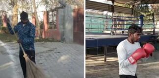 ਸੀਐਮ ਦੇ ਆਪਣੇ ਹਲਕੇ ਸੰਗਰੂਰ ਦਾ ਨੈਸ਼ਨਲ ਬਾਕਸਿੰਗ ਚੈਂਪੀਅਨ ਝਾੜੂ ਮਾਰ ਕੇ ਜ਼ਿੰਦਗੀ ਬਸਰ ਕਰਨ ਲਈ ਮਜਬੂਰ