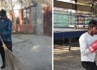 ਸੀਐਮ ਦੇ ਆਪਣੇ ਹਲਕੇ ਸੰਗਰੂਰ ਦਾ ਨੈਸ਼ਨਲ ਬਾਕਸਿੰਗ ਚੈਂਪੀਅਨ ਝਾੜੂ ਮਾਰ ਕੇ ਜ਼ਿੰਦਗੀ ਬਸਰ ਕਰਨ ਲਈ ਮਜਬੂਰ