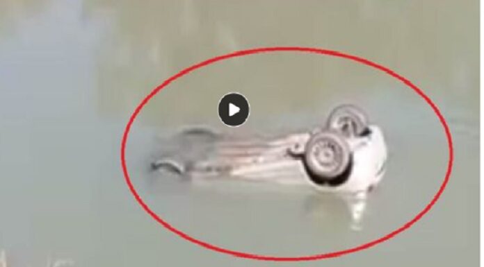 ਲੁਧਿਆਣਾ : ਤੇਜ਼ ਰਫਤਾਰ ਬੇਕਾਬੂ ਕਾਰ ਨਹਿਰ ‘ਚ ਡਿੱਗੀ, ਡੁੱਬ ਰਹੇ ਕਾਰ ਸਵਾਰਾਂ ਨੂੰ ਲੋਕਾਂ ਨੇ ਕੱਢਿਆ ਬਾਹਰ