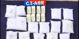 ਅੰਮ੍ਰਿਤਸਰ ਤੋਂ 15 ਕਿਲੋ ਹੈਰੋਇਨ, 8.40 ਲੱਖ ਰੁਪਏ ਦੀ ਡਰੱਗ ਮਨੀ ਸਣੇ ਨਾਬਾਲਗ ਗ੍ਰਿਫਤਾਰ