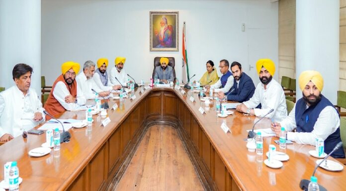 ਖੁਸ਼ਖਬਰੀ ! ਪੰਜਾਬ ਸਰਕਾਰ 3 ਹਜ਼ਾਰ ਨੌਜਵਾਨਾਂ ਨੂੰ ਦੇਵੇਗੀ ਸਰਕਾਰੀ ਨੌਕਰੀ, ਕੈਬਨਿਟ ਮੀਟਿੰਗ ‘ਚ ਲਿਆ ਫੈਸਲਾ