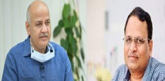 ਵੱਡੀ ਖਬਰ : ਸਤੇਂਦਰ ਜੈਨ ਅਤੇ ਮਨੀਸ਼ ਸਿਸੋਦੀਆ ਨੇ ਦਿੱਤਾ ਅਸਤੀਫ਼ਾ