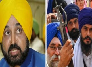 CM ਮਾਨ ਦਾ ਅੰਮ੍ਰਿਤਪਾਲ ‘ਤੇ ਵੱਡਾ ਹਮਲਾ : ਕਿਹਾ – ਸ੍ਰੀ ਗੁਰੂ ਗ੍ਰੰਥ ਸਾਹਿਬ ਨੂੰ ਥਾਣਿਆਂ ਤਕ ਲਿਜਾਣ ਵਾਲੇ ਪੰਜਾਬ ਦੇ ਵਾਰਿਸ ਅਖਵਾਉਣ ਦੇ ਕਾਬਲ ਨਹੀਂ