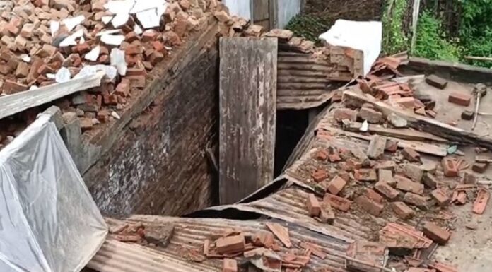 ਛੱਤ ਦਾ ਗਾਰਡਰ ਮਾਂ-ਪੁੱਤ ‘ਤੇ ਡਿੱਗਾ, ਔਰਤ ਦੀ ਹਾਲਤ ਨਾਜ਼ੁਕ, 4 ਸਾਲ ਦਾ ਬੱਚਾ ਜ਼ਖਮੀ, ਪਿਆ ਚੀਕ-ਚਿਹਾੜਾ