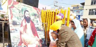 ਮੁੱਖ ਮੰਤਰੀ ਵੱਲੋਂ ਲੋਕਾਂ ਨੂੰ ਸ੍ਰੀ ਗੁਰੂ ਰਵਿਦਾਸ ਜੀ ਦੇ ਦਰਸਾਏ ਮਾਰਗ ‘ਤੇ ਚੱਲ ਕੇ ਸਮਾਜਿਕ ਬੁਰਾਈਆਂ ਜੜ੍ਹੋਂ ਖ਼ਤਮ ਕਰਨ ਦਾ ਸੱਦਾ