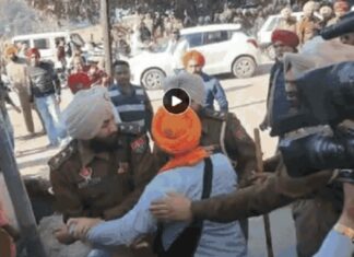 ਅਜਨਾਲਾ ‘ਚ ਮਾਹੌਲ ਗਰਮ : ਅੰਮ੍ਰਿਤਪਾਲ ਦੇ ਨਾ ਪੁੱਜਣ ਕਾਰਨ ਪੁਲਿਸ ਨੇ ਸਮਰਥਕਾਂ ਨੂੰ ਧਰਨੇ ਤੋਂ ਚੁੱਕਣਾ ਕੀਤਾ ਸ਼ੁਰੂ