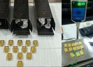 ਅੰਮ੍ਰਿਤਸਰ : 86 ਲੱਖ ਦੇ ਗੋਲਡ ਸਣੇ ਯਾਤਰੀ ਏਅਰਪੋਰਟ ‘ਤੇ ਗ੍ਰਿਫਤਾਰ, ਸ਼ਰਾਬ ਦੀਆਂ ਬੋਤਲਾਂ ‘ਚ ਰੱਖਿਆ ਸੀ ਸੋਨਾ