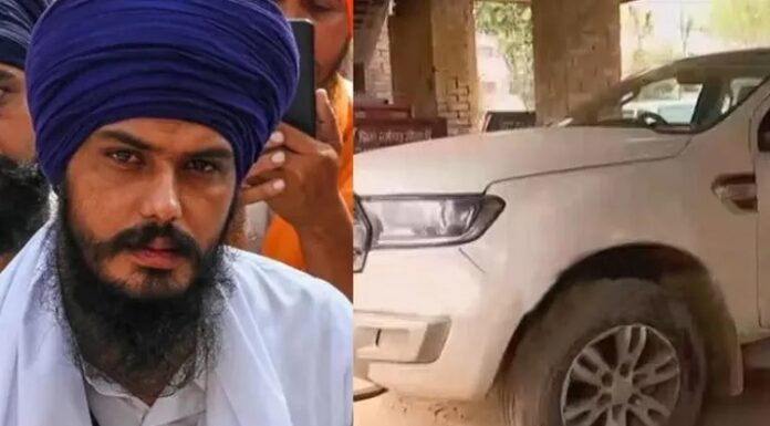 Amritpal singh : ਡਰੱਗ ਡੀਲਰ ਨੇ ਅੰਮ੍ਰਿਤਪਾਲ ਨੂੰ ਗਿਫਟ ਕੀਤੀ ਸੀ ਮਰਸਿਡੀਜ਼ ਐਸਯੂਵੀ!