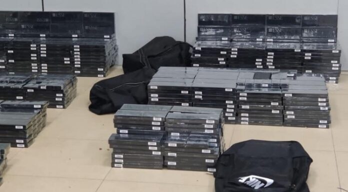 ਅੰਮ੍ਰਿਤਸਰ ਏਅਰਪੋਰਟ ਤੋਂ 29.5 ਲੱਖ ਰੁਪਏ ਦੀਆਂ ਸਿਗਰਟਾਂ ਬਰਾਮਦ