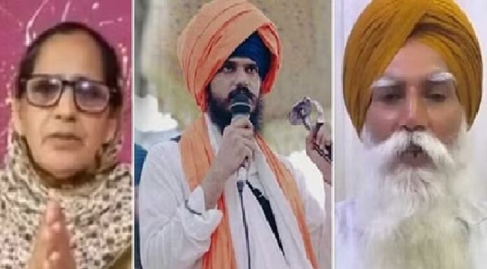 ਅੰਮ੍ਰਿਤਪਾਲ ਦੇ ਮਾਤਾ-ਪਿਤਾ ਨੇ ਕਿਹਾ- ਸਾਡਾ ਪੁੱਤ ਹਿਰਾਸਤ ‘ਚ ਹੈ, ਪੁਲਿਸ ਝੂਠ ਬੋਲ ਰਹੀ ਹੈ