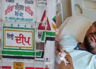 ਬਠਿੰਡਾ : ਕੰਡਕਟਰ ਨੇ ਮੁੰਡੇ ਤੋਂ ਟਿਕਟ ਮੰਗੀ ਤਾਂ ਰਸਤੇ ‘ਚੋਂ ਬੱਸ ‘ਚ ਚੜ੍ਹੇ ਮੁੰਡੇ ਦੇ ਦੋਸਤਾਂ ਨੇ ਤੇਜ਼ਧਾਰ ਹਥਿਆਰਾਂ ਨਾਲ ਕੰਡਕਟਰ ਵੱਢਿਆ