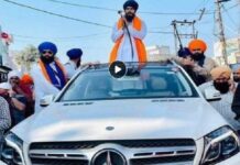 ਅੰਮ੍ਰਿਤਪਾਲ ਦੀ ਮਰਸਡੀਜ਼ ਨੂੰ ਲੈ ਕੇ ਹੰਗਾਮਾ : ਹਰਿਆਣਾ ਦੇ ਭਾਜਪਾ ਸਮਰਥਕ ਦੇ ਨਾਂ ‘ਤੇ ਦਰਜ ਕਾਰ