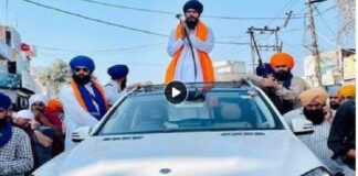 ਅੰਮ੍ਰਿਤਪਾਲ ਦੀ ਮਰਸਡੀਜ਼ ਨੂੰ ਲੈ ਕੇ ਹੰਗਾਮਾ : ਹਰਿਆਣਾ ਦੇ ਭਾਜਪਾ ਸਮਰਥਕ ਦੇ ਨਾਂ ‘ਤੇ ਦਰਜ ਕਾਰ