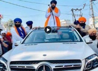 ਅੰਮ੍ਰਿਤਪਾਲ ਦੀ ਮਰਸਡੀਜ਼ ਨੂੰ ਲੈ ਕੇ ਹੰਗਾਮਾ : ਹਰਿਆਣਾ ਦੇ ਭਾਜਪਾ ਸਮਰਥਕ ਦੇ ਨਾਂ ‘ਤੇ ਦਰਜ ਕਾਰ