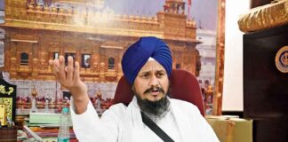 ਸ੍ਰੀ ਅਕਾਲ ਤਖਤ ਦੇ ਜਥੇਦਾਰ ਦਾ ਸੂਬਾ ਸਰਕਾਰ ਨੂੰ ਅਲਟੀਮੇਟਮ, 24 ਘੰਟਿਆਂ ‘ਚ ਰਿਹਾਅ ਕੀਤੇ ਜਾਣ ਸਾਰੇ ਨੌਜਵਾਨ