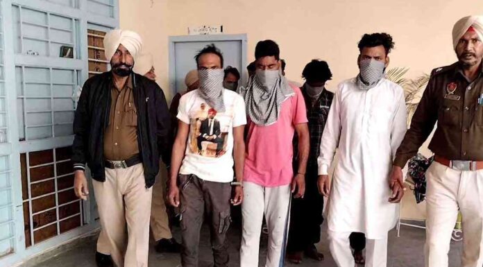 ਬਠਿੰਡਾ : ਐਂਬੂਲੈਂਸ ਦੀ ਆੜ ‘ਚ ਦੇਣ ਜਾ ਰਹੇ ਸਨ ਵਾਰਦਾਤ ਨੂੰ ਅੰਜਾਮ, ਅਸਲੇ ਸਣੇ 10 ਜਣੇ ਦਬੋਚੇ