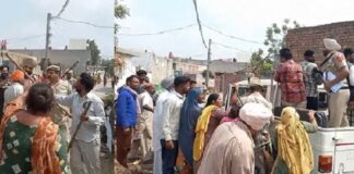 ਫਿਰੋਜ਼ਪੁਰ : ਸ਼ਰਾਬ ਵੇਚਣ ਵਾਲਿਆਂ ਦਾ ਬੰਦਾ ਚੁੱਕਣ ਆਈ ਪੁਲਿਸ ਨੂੰ ਗੰਡਾਸਿਆਂ ਨਾਲ ਟੱਕਰੇ ਪਰਿਵਾਰਕ ਮੈਂਬਰ, ਐਕਸਾਈਜ਼ ਵਿਭਾਗ ਦੀ ਗੱਡੀ ਵੀ ਭੰਨੀ