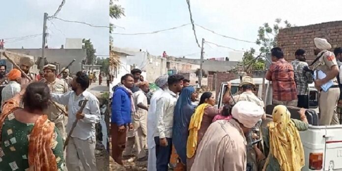 ਫਿਰੋਜ਼ਪੁਰ : ਸ਼ਰਾਬ ਵੇਚਣ ਵਾਲਿਆਂ ਦਾ ਬੰਦਾ ਚੁੱਕਣ ਆਈ ਪੁਲਿਸ ਨੂੰ ਗੰਡਾਸਿਆਂ ਨਾਲ ਟੱਕਰੇ ਪਰਿਵਾਰਕ ਮੈਂਬਰ, ਐਕਸਾਈਜ਼ ਵਿਭਾਗ ਦੀ ਗੱਡੀ ਵੀ ਭੰਨੀ